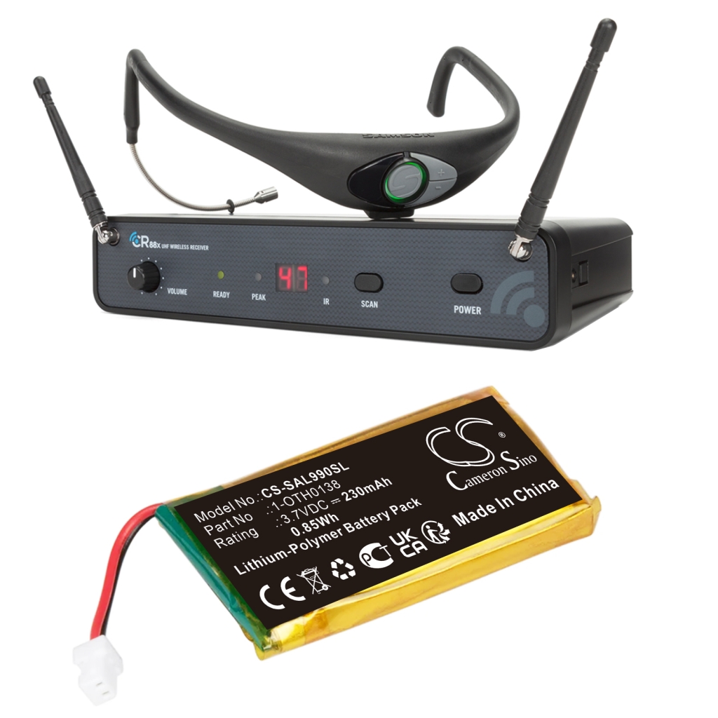 Wireless Headset Battery Samson CS-SAL990SL
