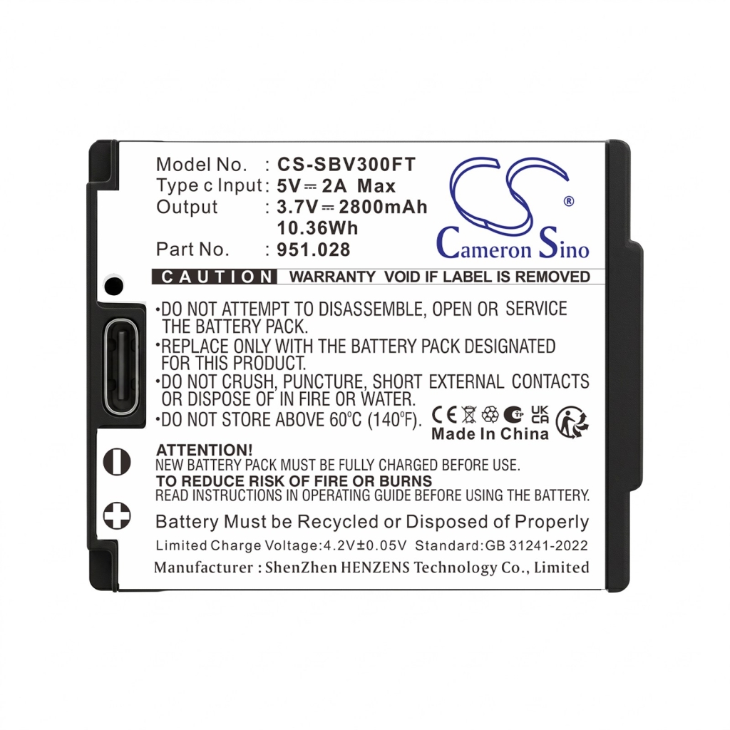 Battery compatible with Lighting System Battery