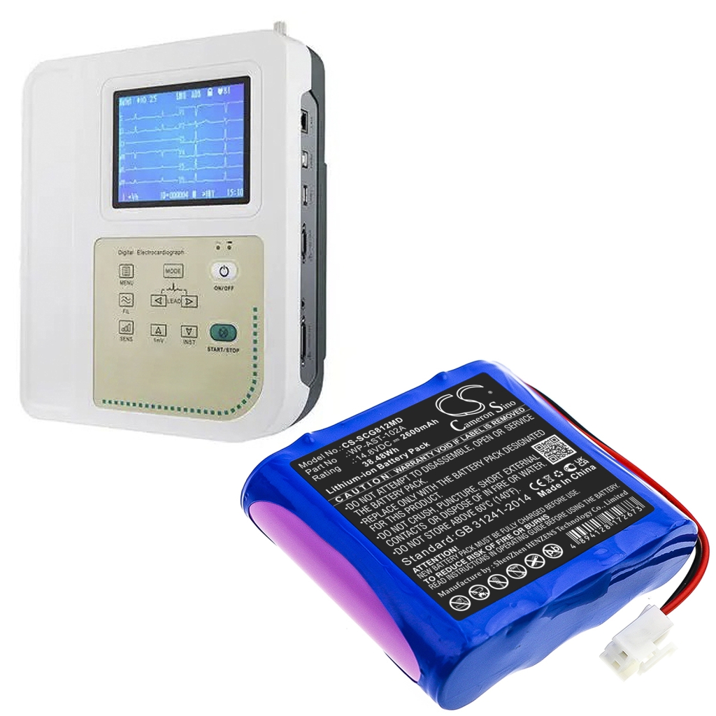Akkumulátorok Helyettesíti a WP-AST-102A