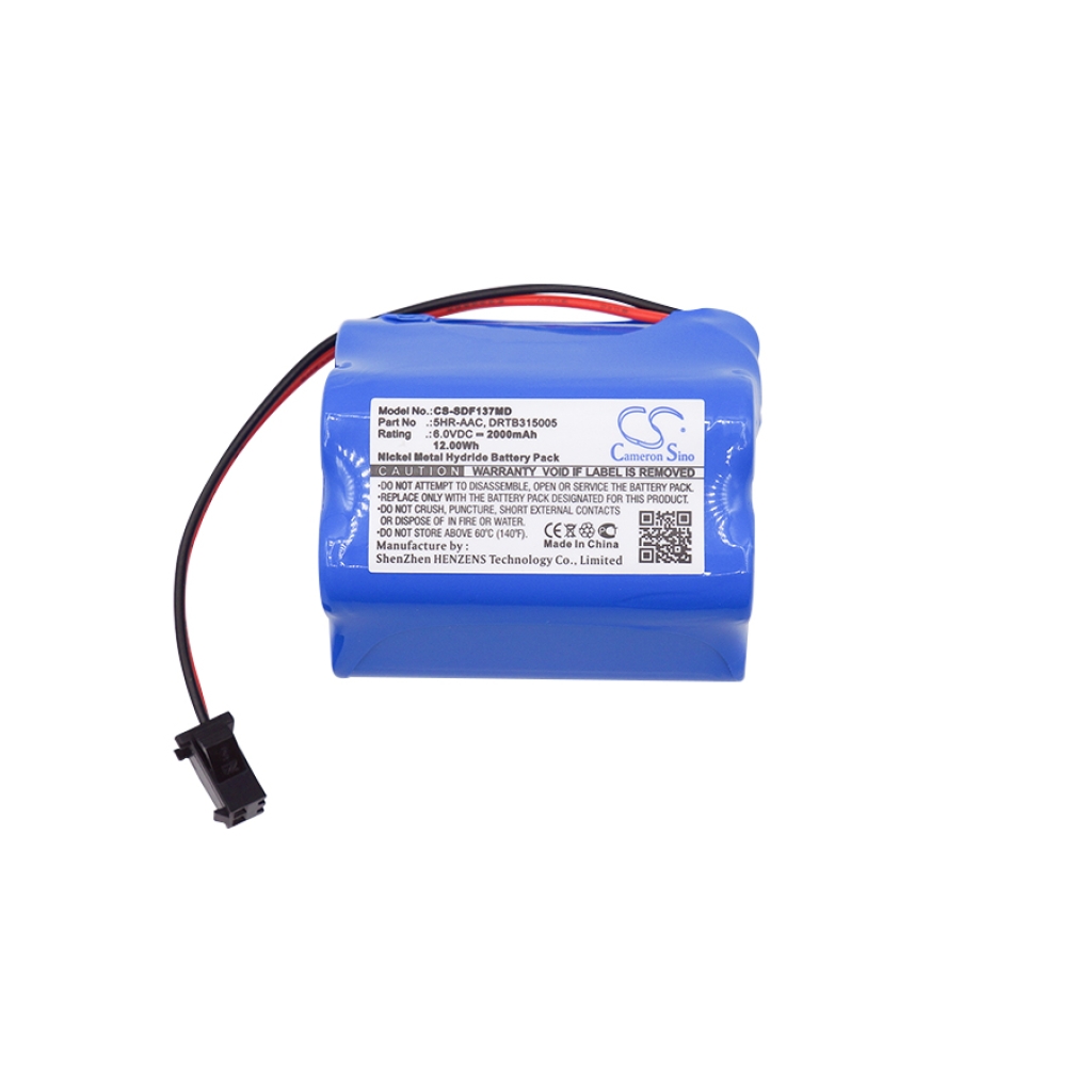 Akkumulátorok orvostechnikai eszközökhöz Sanyo MDF-U537 (CS-SDF137MD)