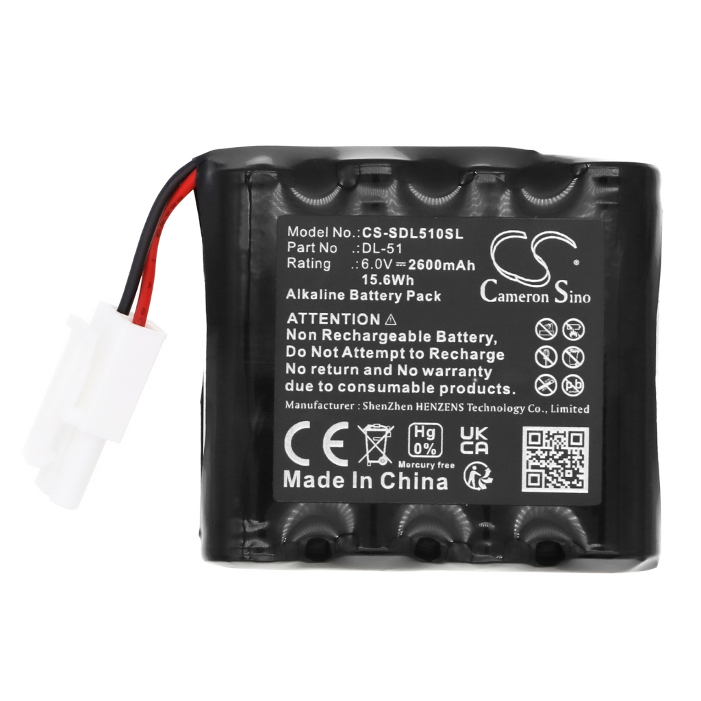 Akkumulátorok otthoni biztonsághoz Sag CS-SDL510SL