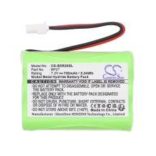 Compatible battery replacement for Dogtra BP2T,BPRR,PSU-BPRR