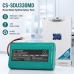 Battery compatible with Sanyo