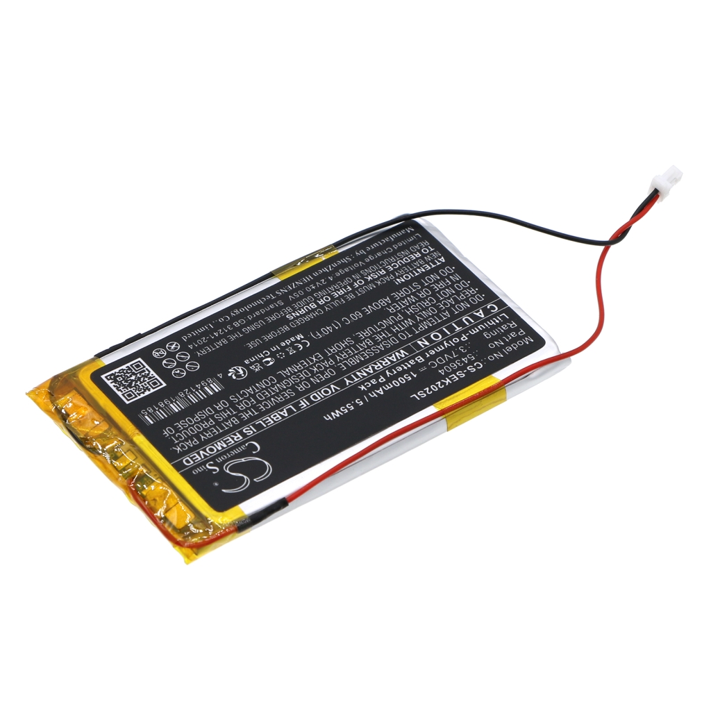 Akkumulátorok Audio device batteries CS-SEK202SL