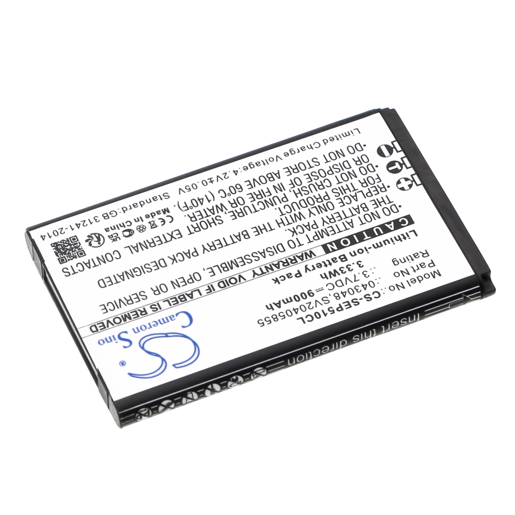 Kompatibilis akkumulátor csere Swissvoice 043048,C0487,SV20405855