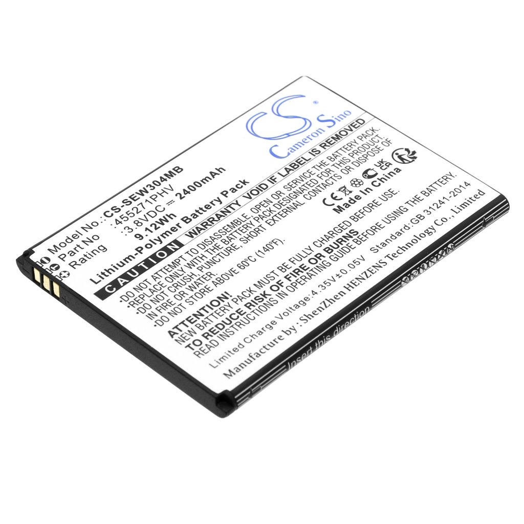Kompatibilis akkumulátor csere Samsung 455271PHV