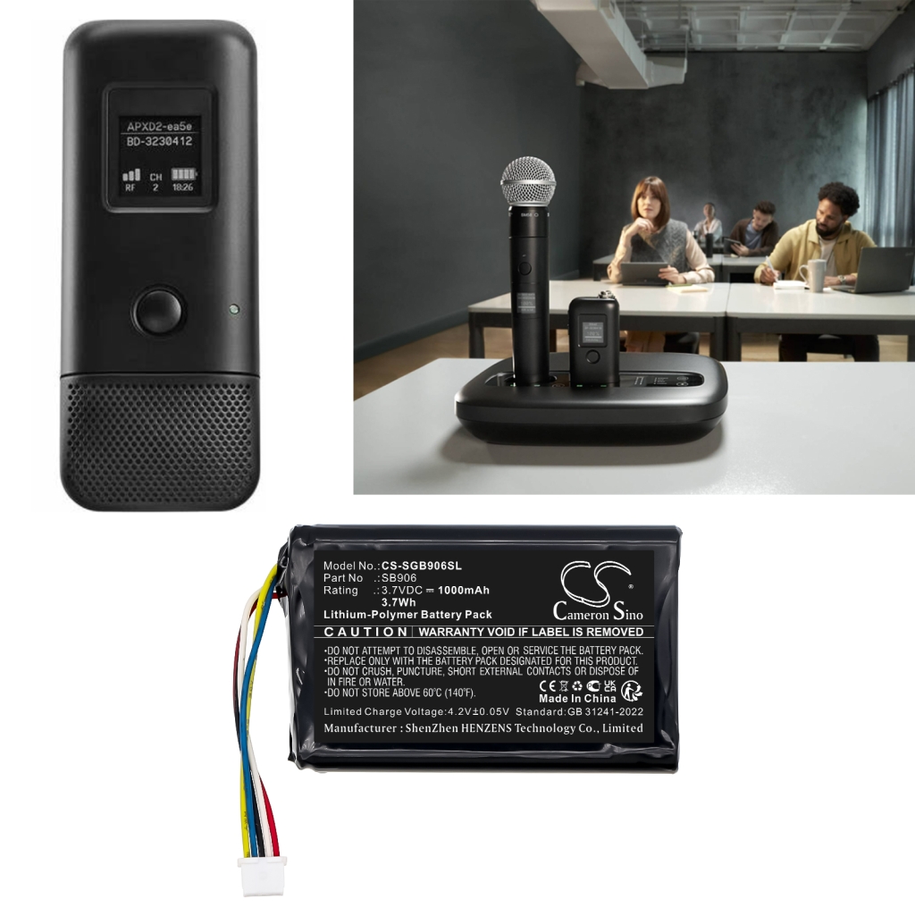 Shure neXt 2 MXW1X Hybrid Bodypack