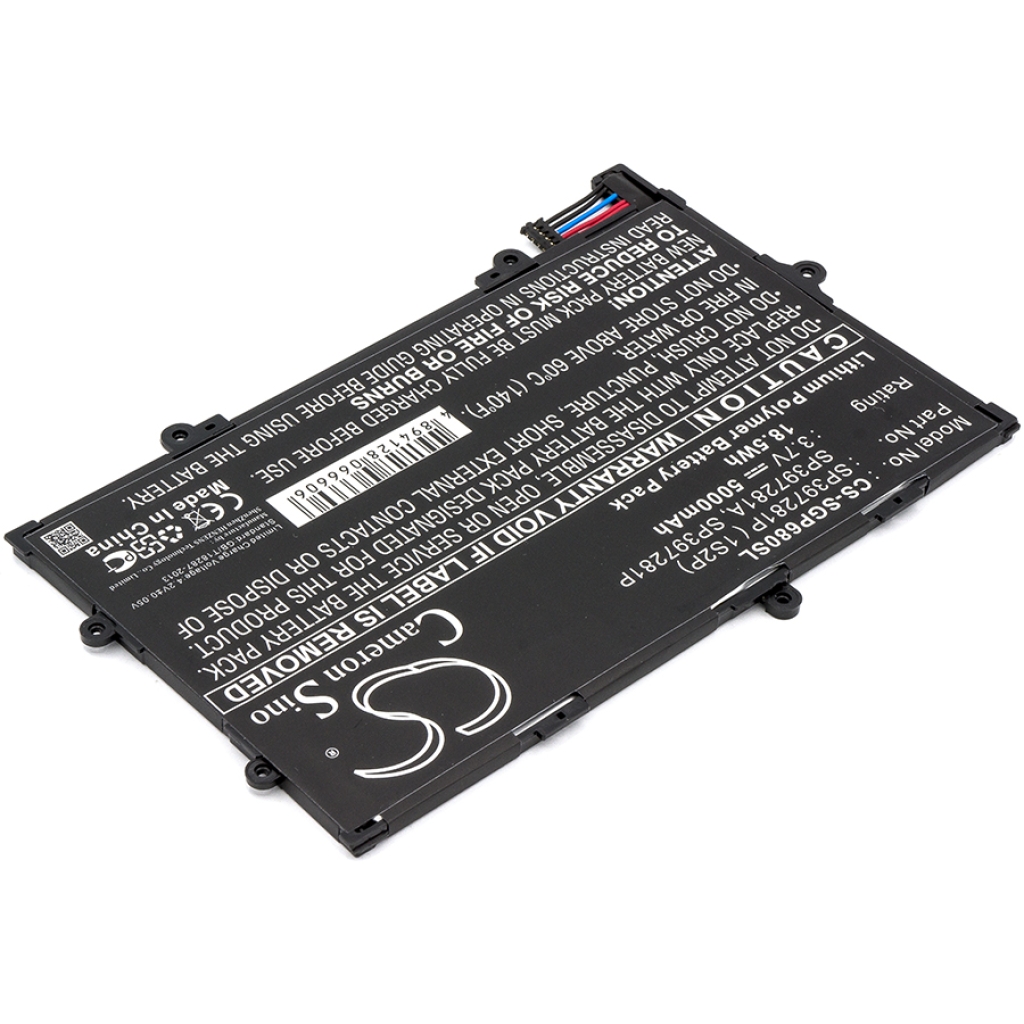 Kompatibilis akkumulátor csere Samsung SP397281A,SP397281P,SP397281P ( 1S2P)