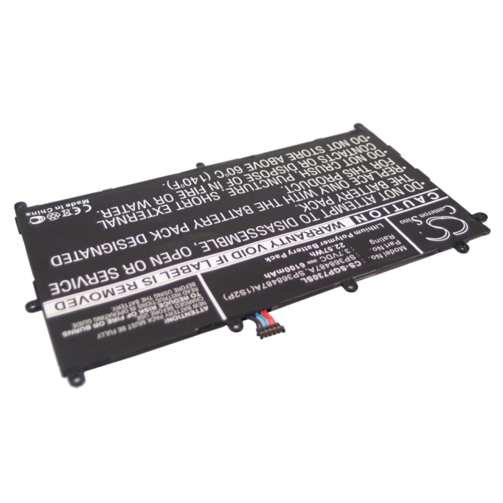 Kompatibilis akkumulátor csere Samsung SP368487A,SP368487A(1S2P)