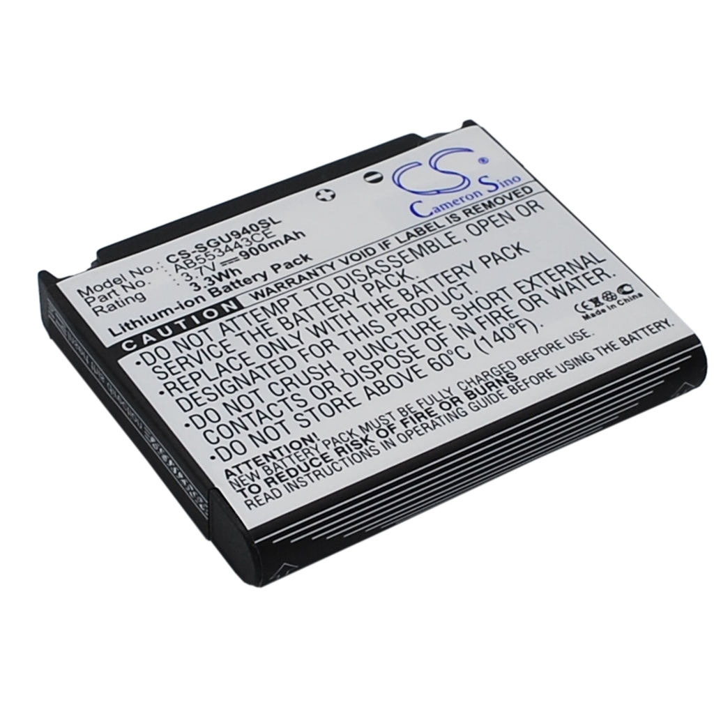 Kompatibilis akkumulátor csere Samsung AB603443EZ,AB603443EZBSTD