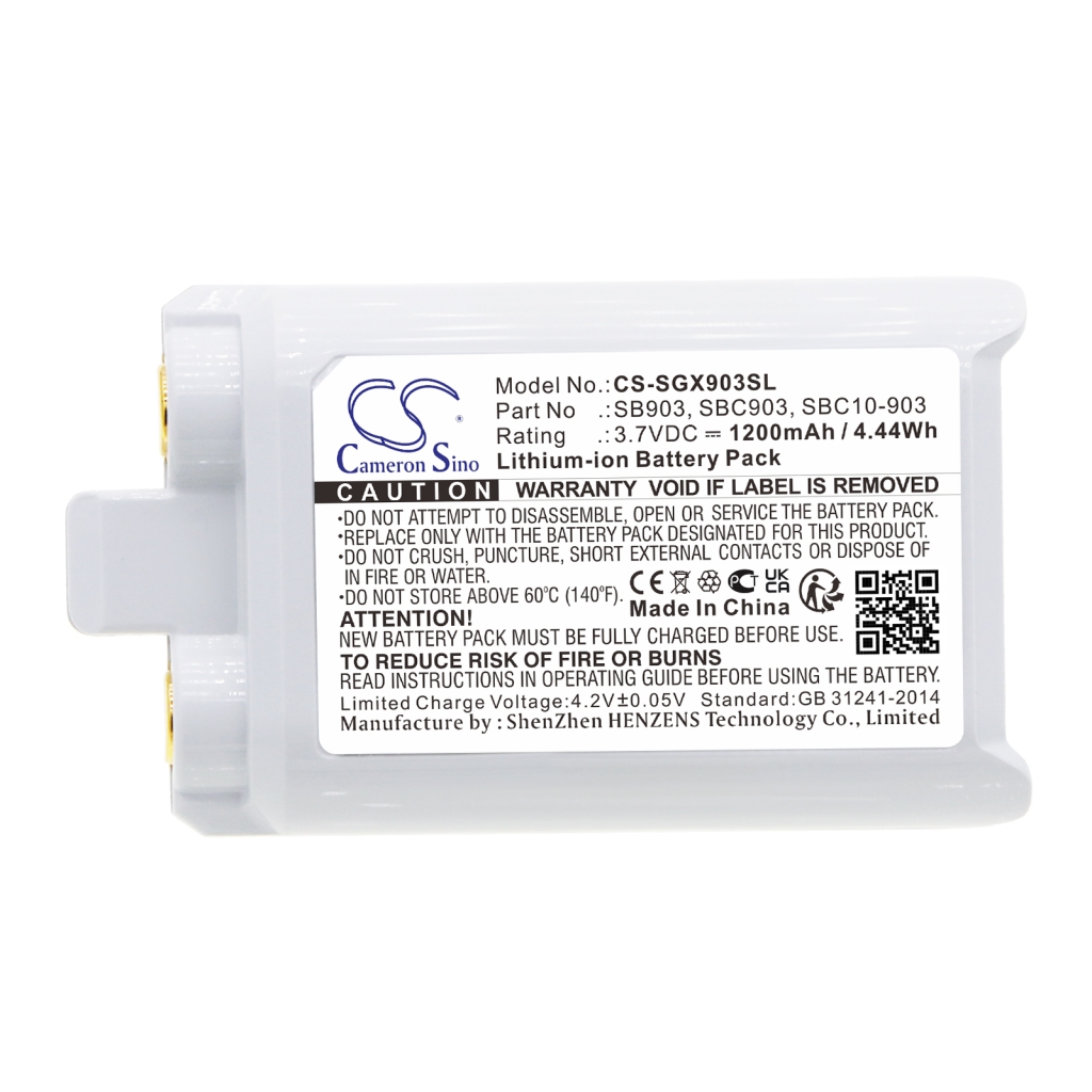 Battery compatible with Shure