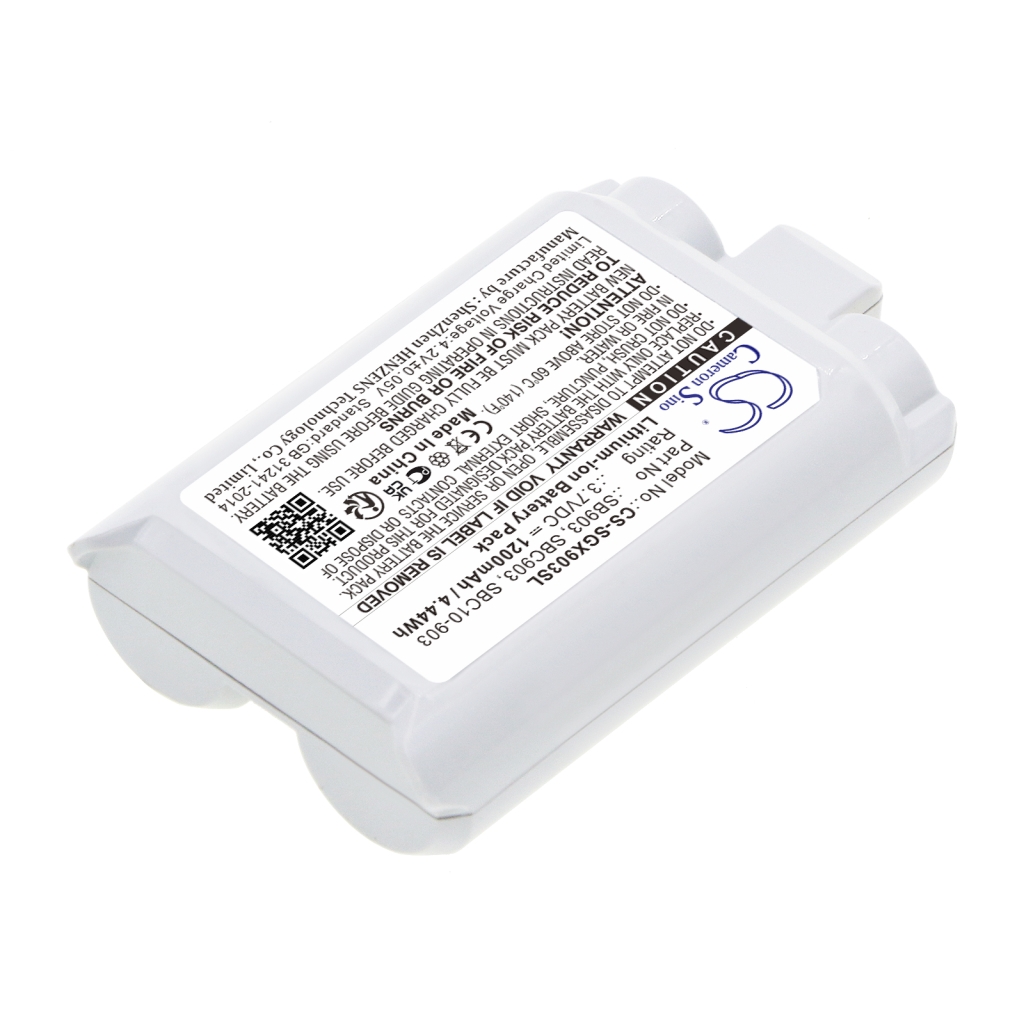 Battery compatible with Shure