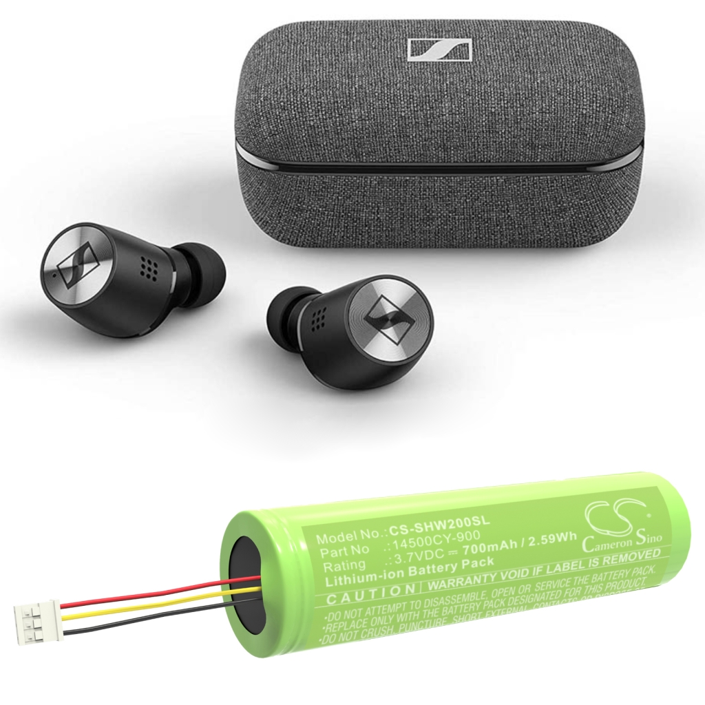 Akkumulátorok vezeték nélküli fejhallgatókhoz és headsetekhez Sennheiser CS-SHW200SL