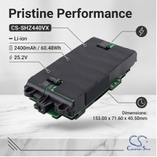 Kompatibilis akkumulátor csere Shark XFBT750