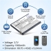 Battery for SPC Jasper 2 4G