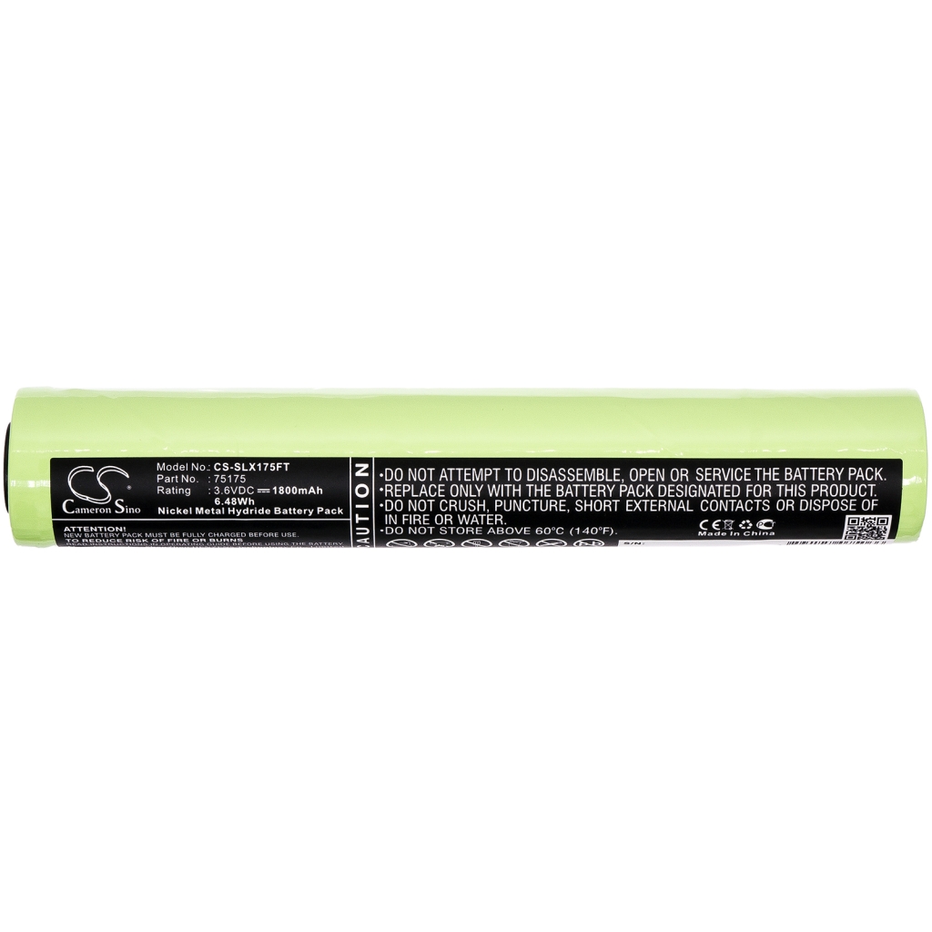 Kompatibilis akkumulátor csere Streamlight 75175,75375