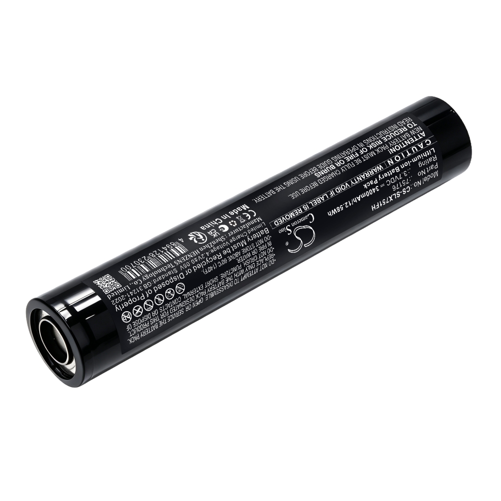 Akkumulátorok kompatibilis a következőkkel Streamlight Stinger LED CS-SLX751FH