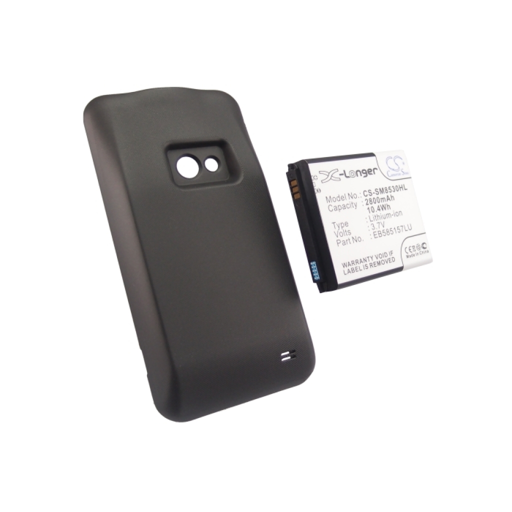 Akkumulátor kompatibilis a következőkkel Samsung CS-SM8530HL