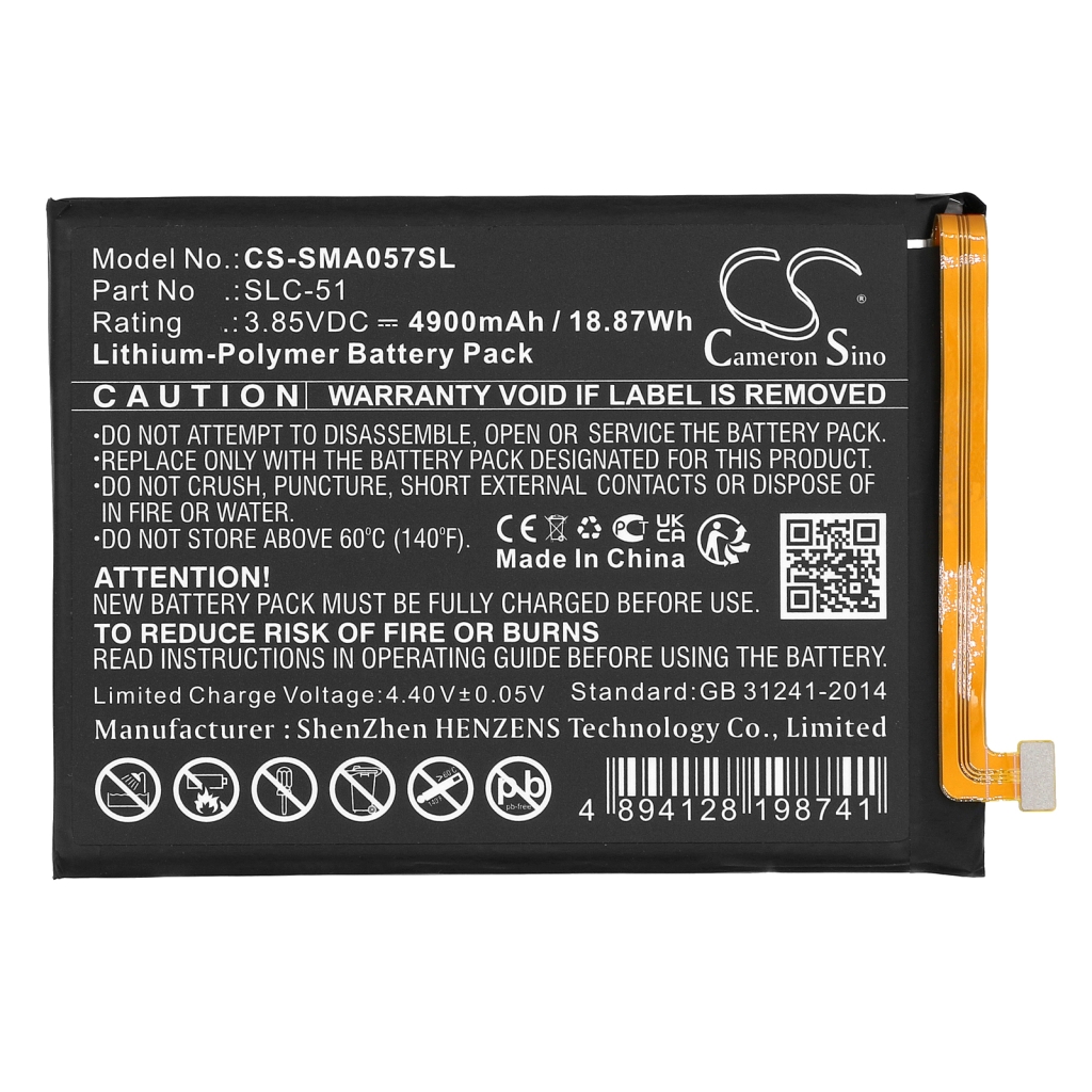 Mobiltelefon akkumulátorok Samsung SM-A057M/DS (CS-SMA057SL)
