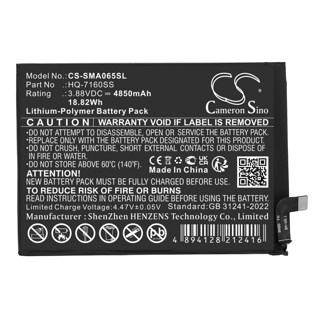 Mobiltelefon akkumulátorok Samsung SM-A065M (CS-SMA065SL)