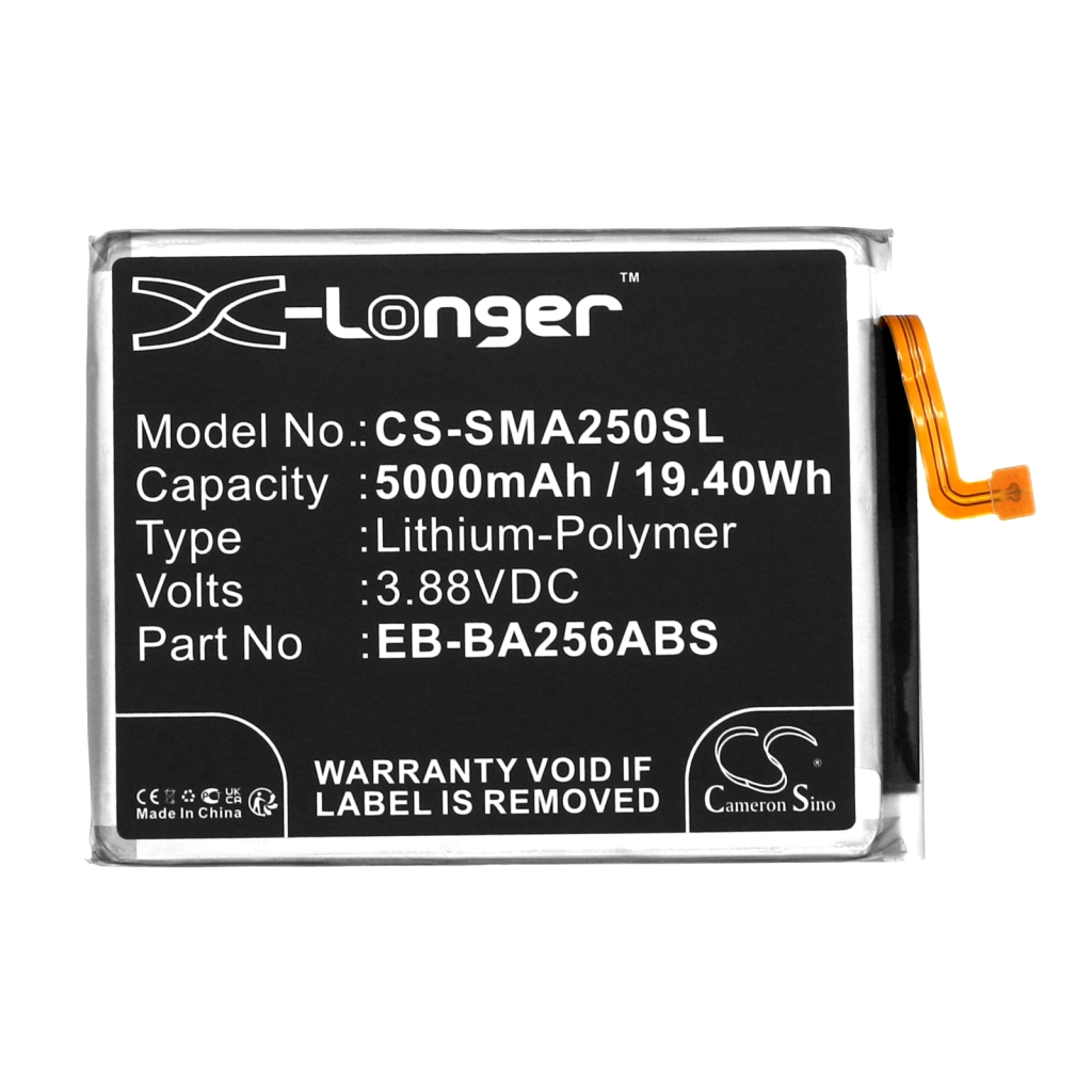 Kompatibilis akkumulátor csere Samsung EB-BA256ABS