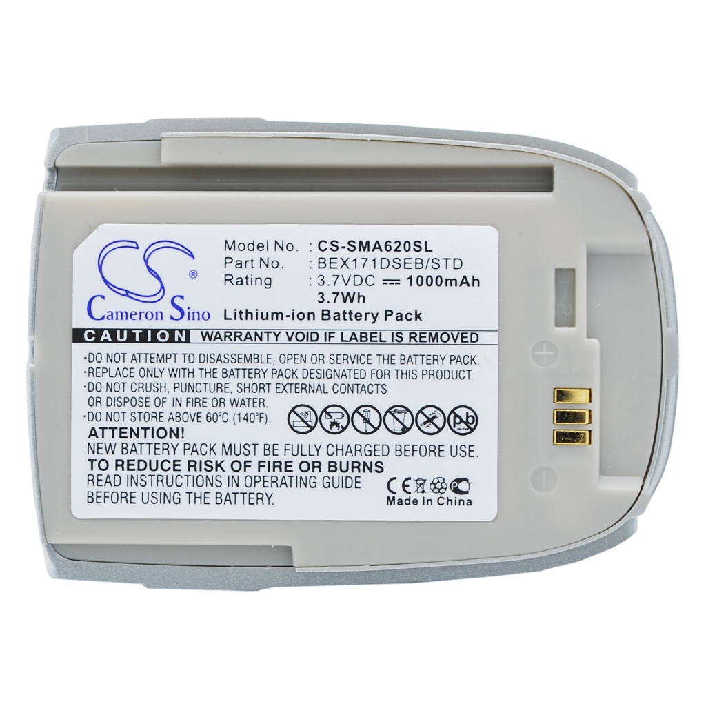 Mobiltelefon akkumulátorok Samsung VAG-1000 (CS-SMA620SL)