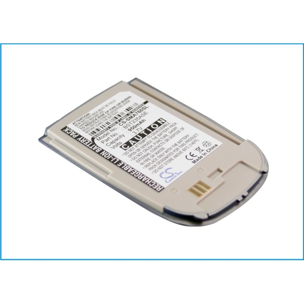 Mobiltelefon akkumulátorok Samsung SPH-A760 (CS-SMA760SL)
