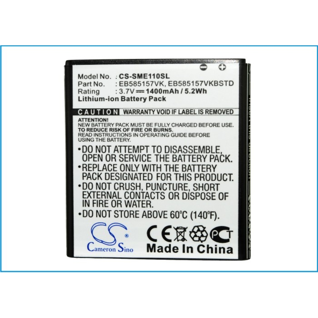Mobiltelefon akkumulátorok Samsung SHV-E120l (CS-SME110SL)
