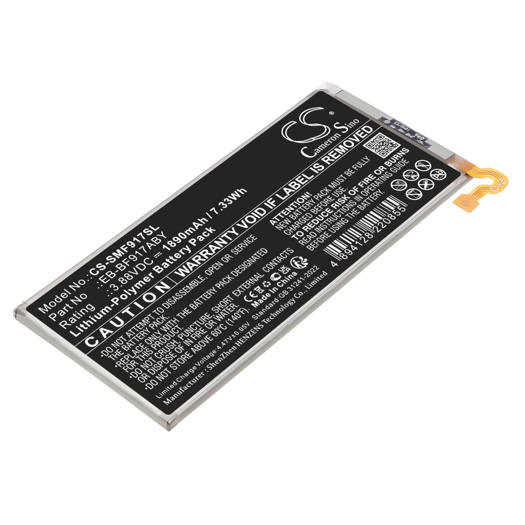 Akkumulátorok Mobiltelefon akkumulátorok CS-SMF917SL