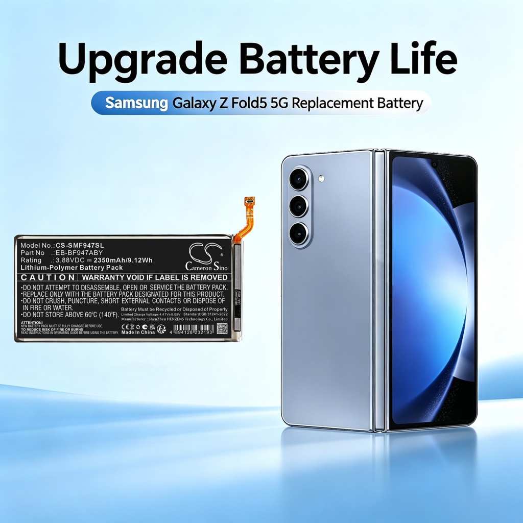 Akkumulátorok kompatibilis a következőkkel Samsung Galaxy Z Fold5 5G CS-SMF947SL