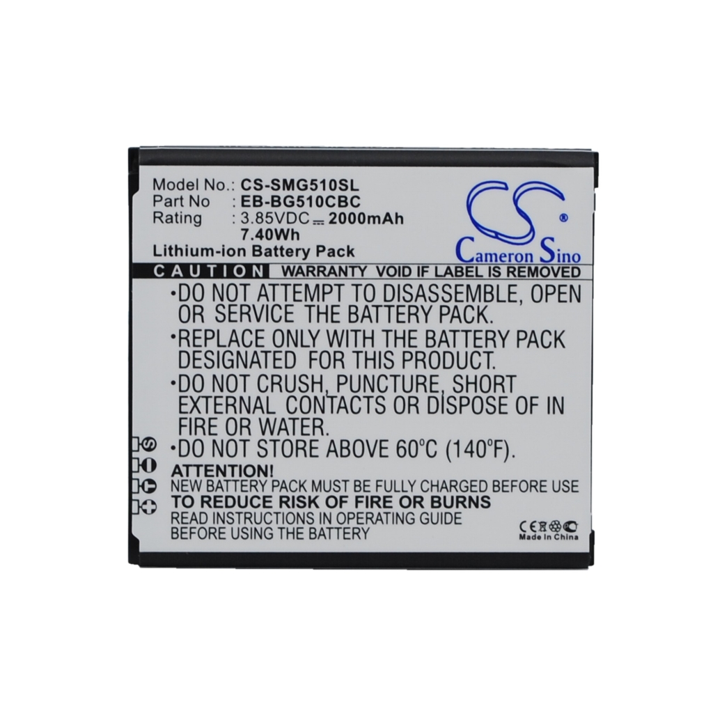 Kompatibilis akkumulátor csere Samsung EB-BG510CBC