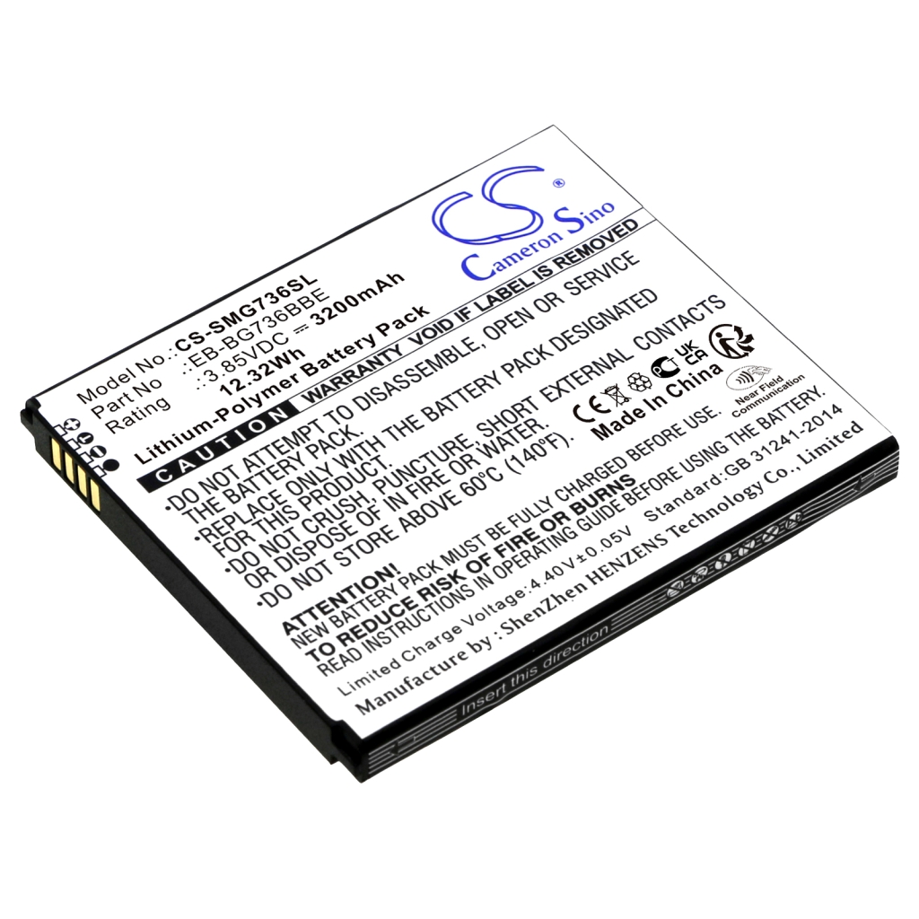 Kompatibilis akkumulátor csere Samsung EB-BG736BBE