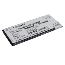 Compatible battery replacement for Samsung EB-BG750BBC,EB-BG750BBE