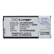 CS-SMG800XL<br />Batteries for   replaces battery EG-BG800BBE