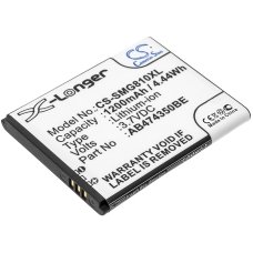 Kompatibilis akkumulátor csere Samsung AB474350BA,AB474350BABSTD,AB474350BC,AB474350BE,AB474350BEC...