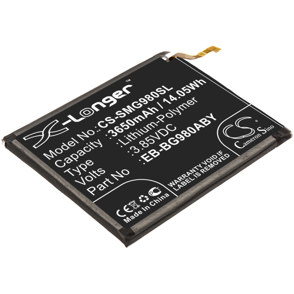 Akkumulátorok Helyettesíti a EB-BG980ABY