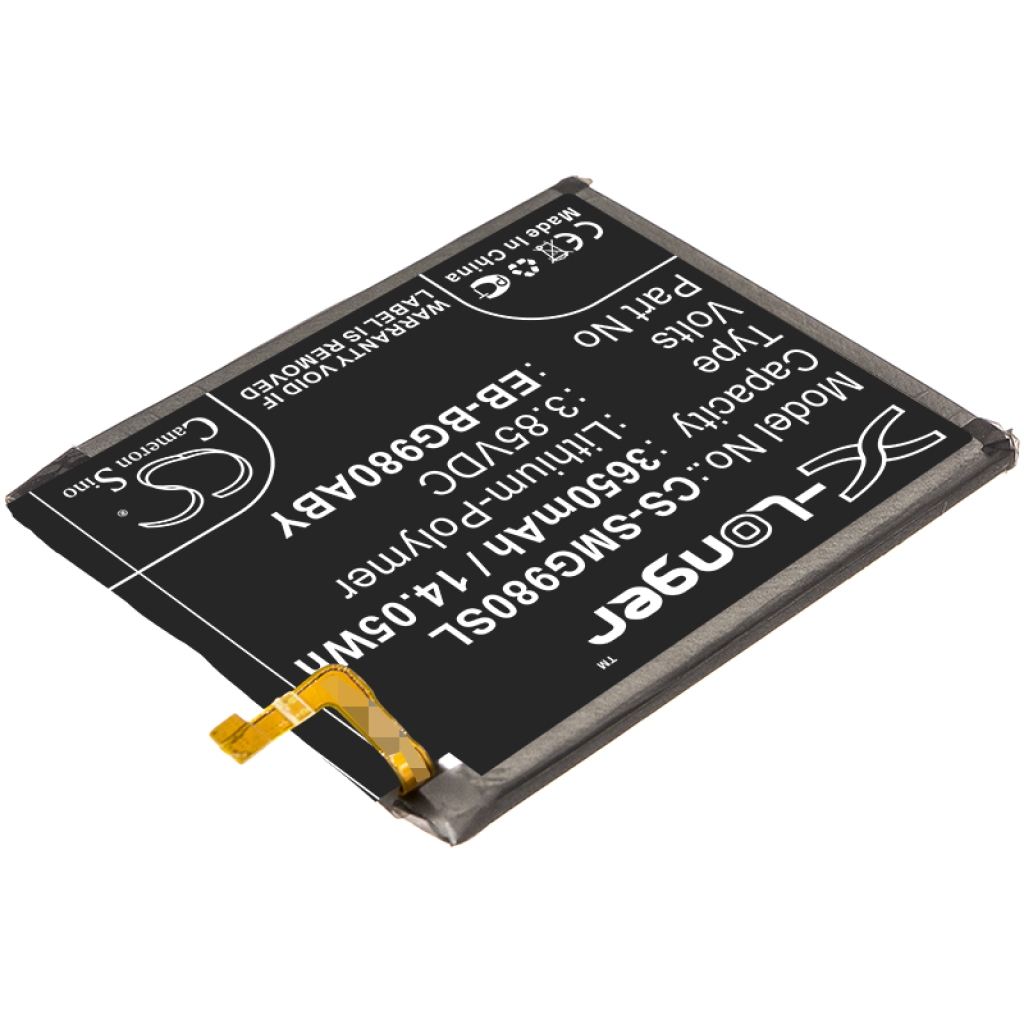 Akkumulátorok Helyettesíti a EB-BG980ABY