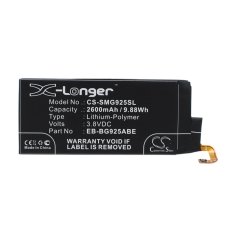 Kompatibilis akkumulátor csere Samsung EB-BG925ABA,EB-BG925ABE,GH43-04420A,GH43-04420B