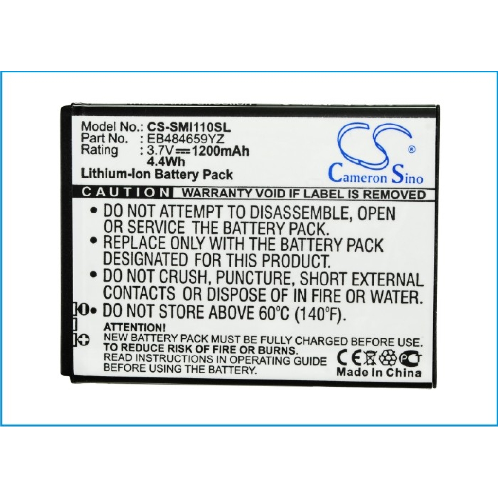 Kompatibilis akkumulátor csere Samsung EB484659YZ,EB484659YZBSTD,SAMI110BATS