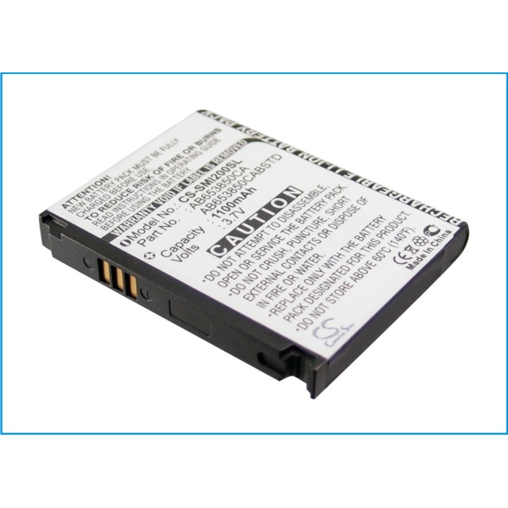 Kompatibilis akkumulátor csere Samsung AB653850CA,AB653850CABSTD,AB653850CC