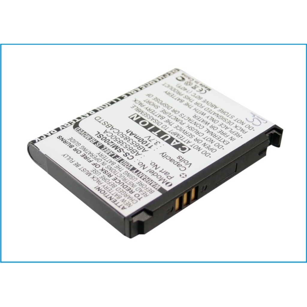 Kompatibilis akkumulátor csere Samsung AB653850CA,AB653850CABSTD,AB653850CC