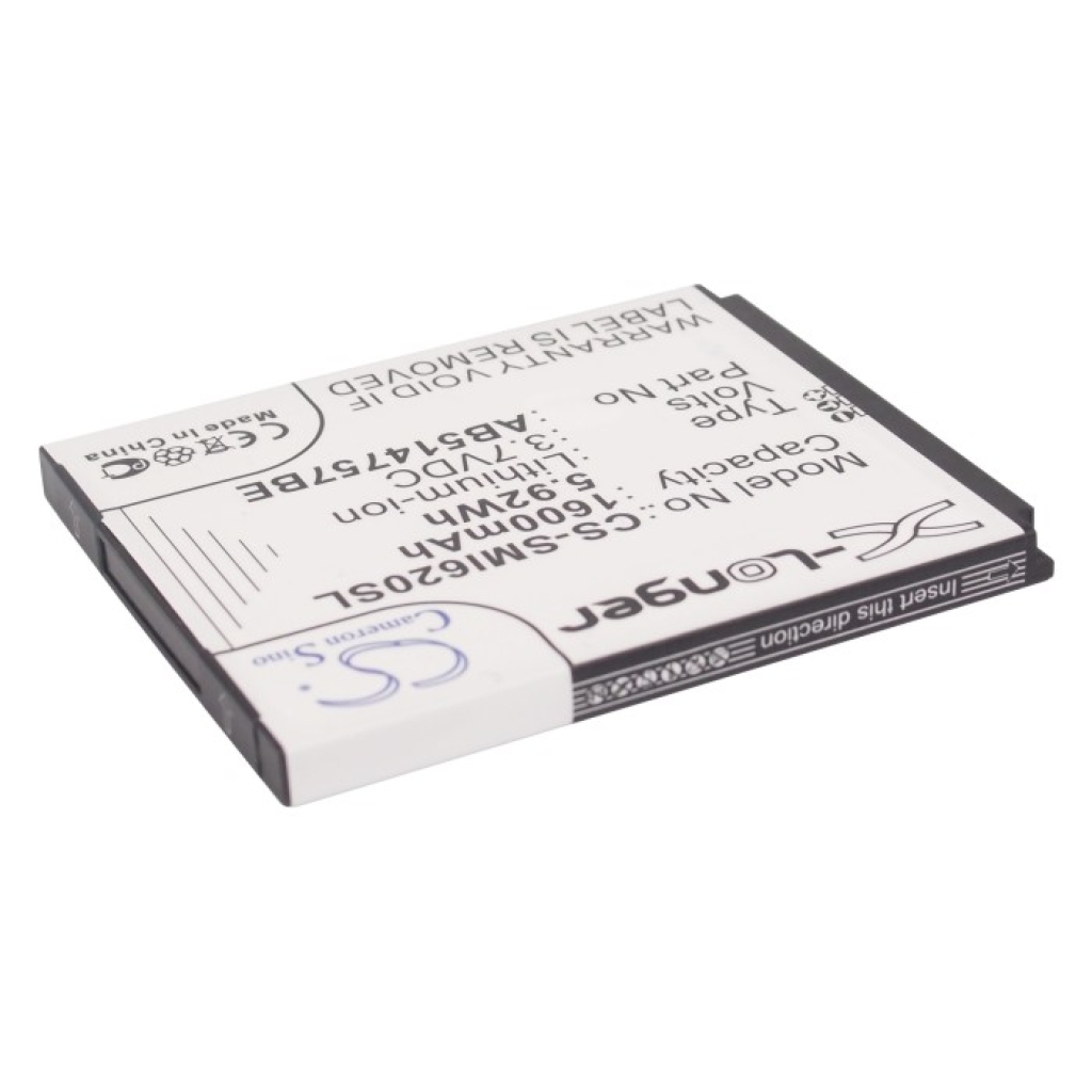 Mobiltelefon akkumulátorok Samsung SGH-i640v (CS-SMI620SL)