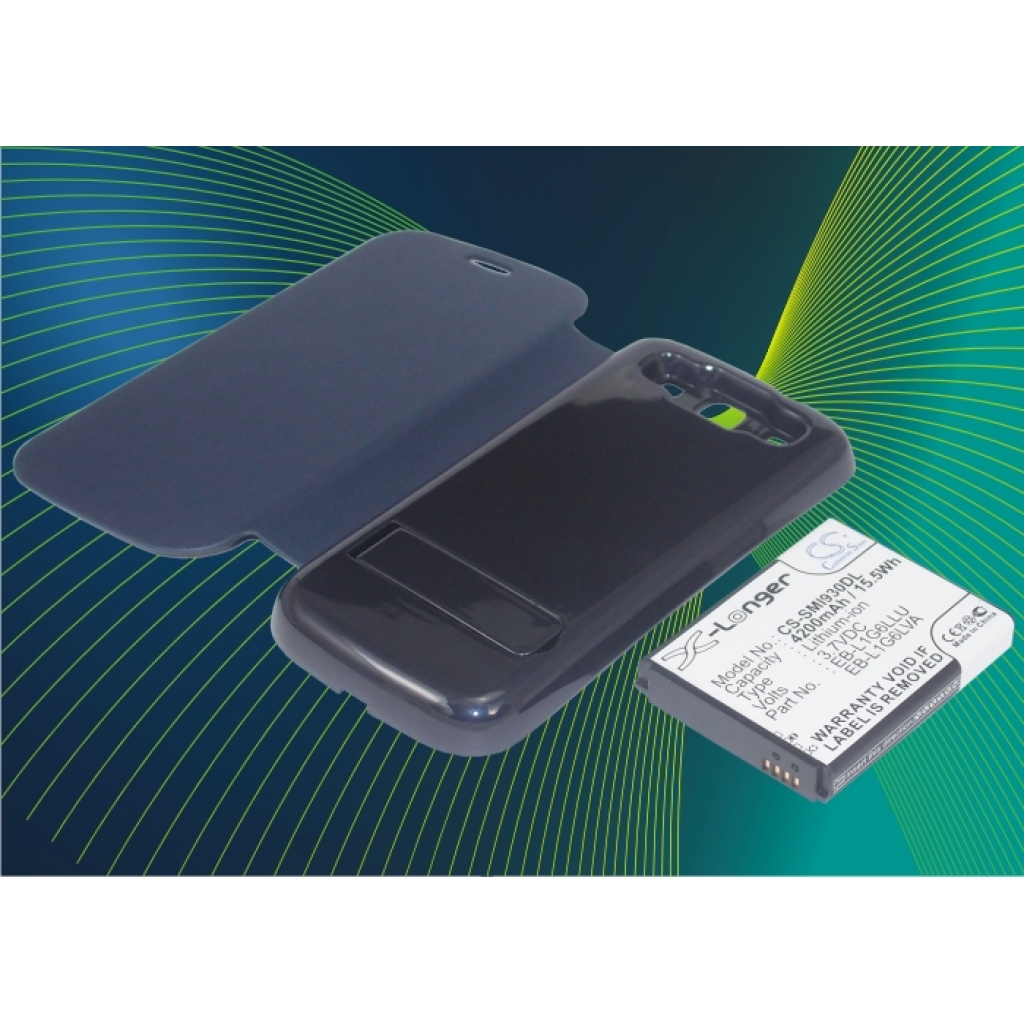 Akkumulátorok kompatibilis a következőkkel Samsung Galaxy S3 SIII CS-SMI930DL