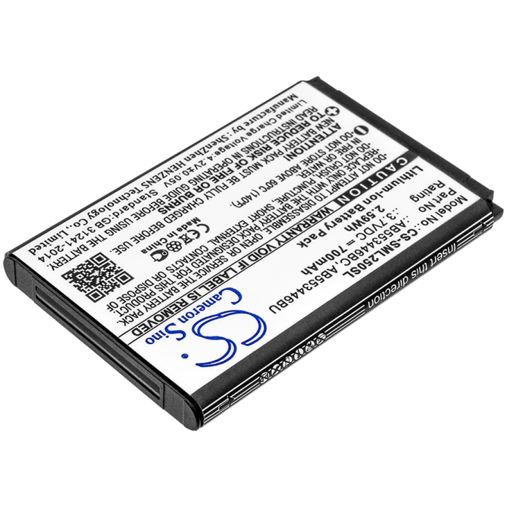 Kompatibilis akkumulátor csere Samsung AB553446BC,AB553446BU