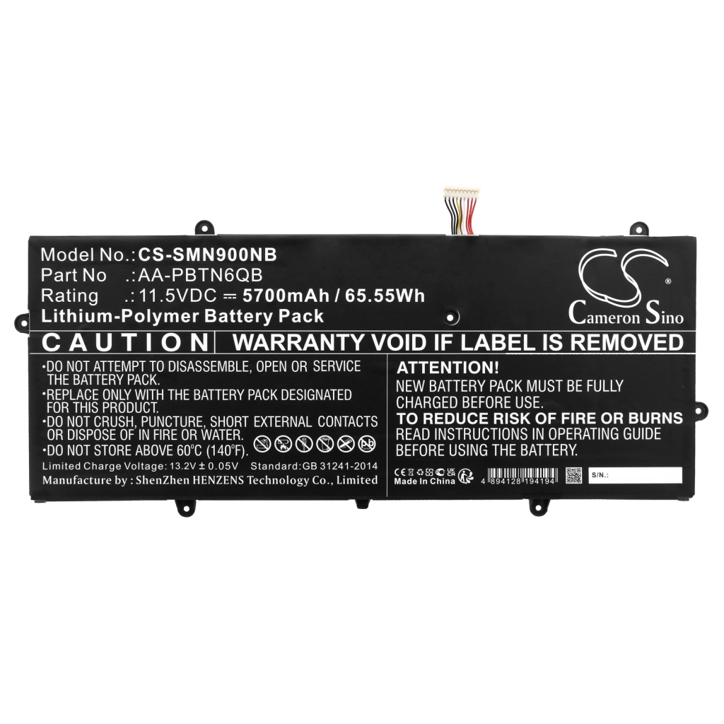 Kompatibilis akkumulátor csere Samsung AA-PBTN6QB
