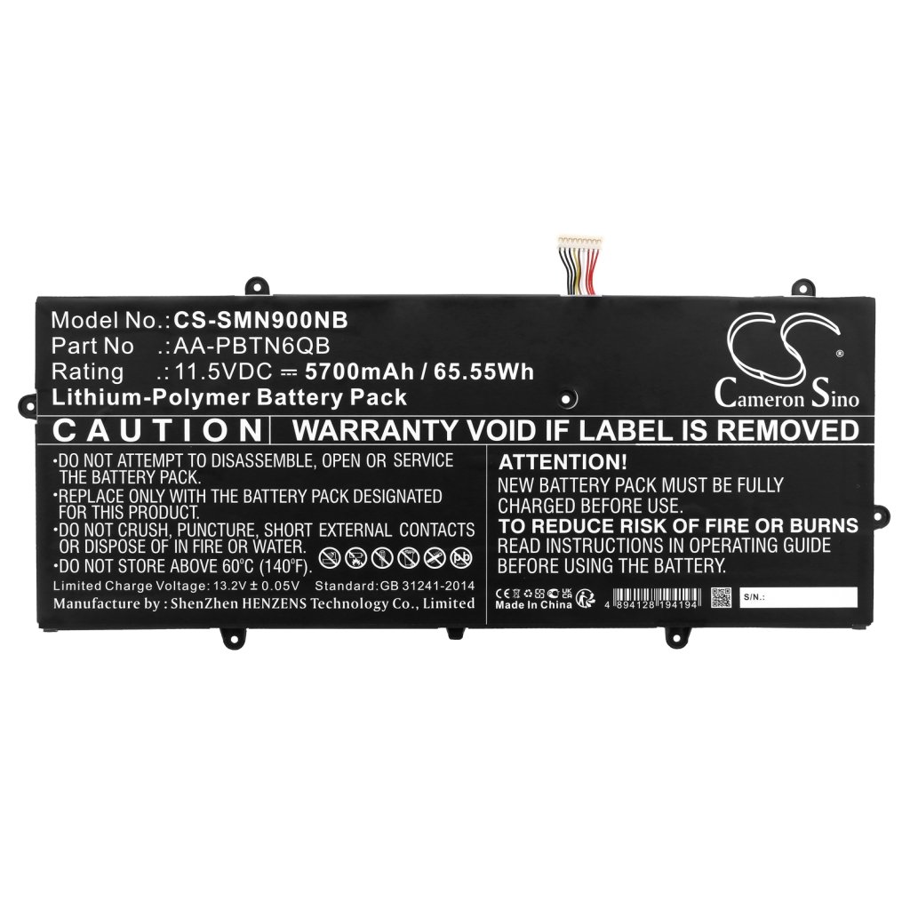 Kompatibilis akkumulátor csere Samsung AA-PBTN6QB