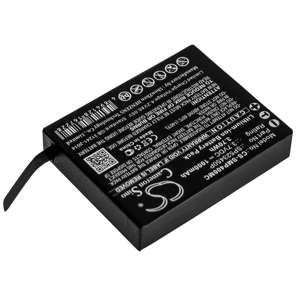 Akkumulátorok Helyettesíti a SP523450P