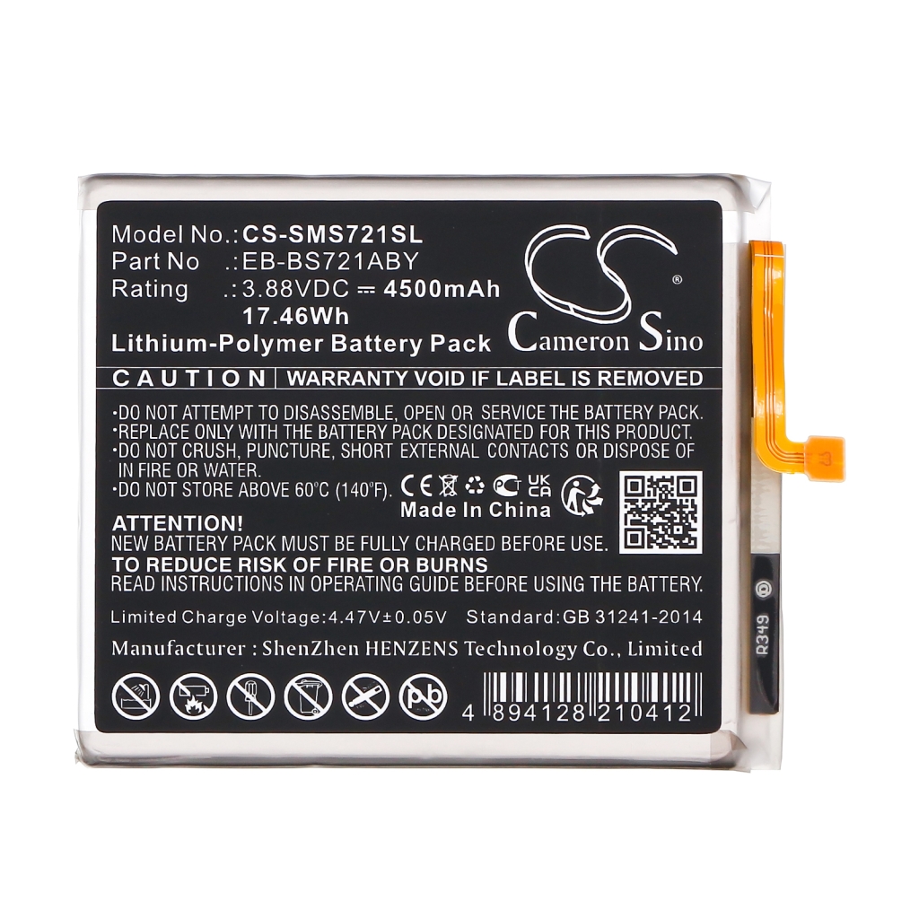 Mobiltelefon akkumulátorok Samsung CS-SMS721SL