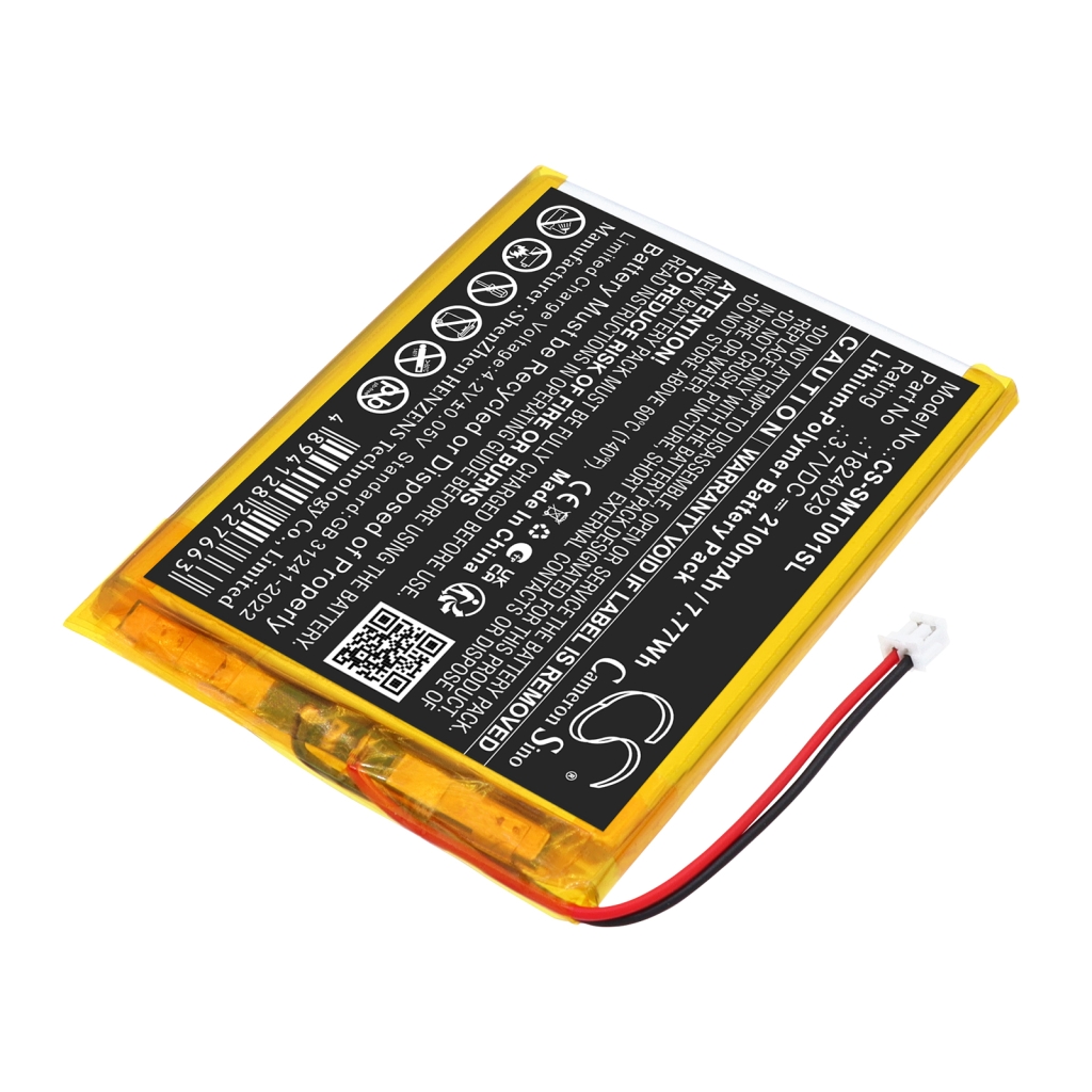 Akkumulátor kompatibilis a következőkkel Somfy CS-SMT001SL