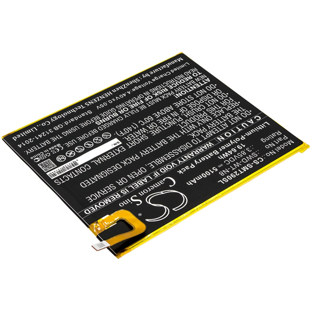 Kompatibilis akkumulátor csere Samsung SWD-WT-N8